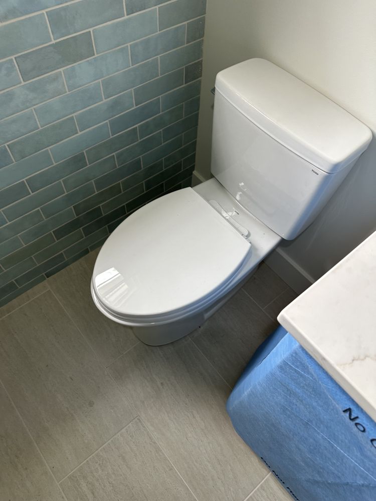 Plumbing fixture installation